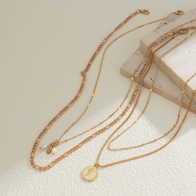 Gold chains set | Alexandria
