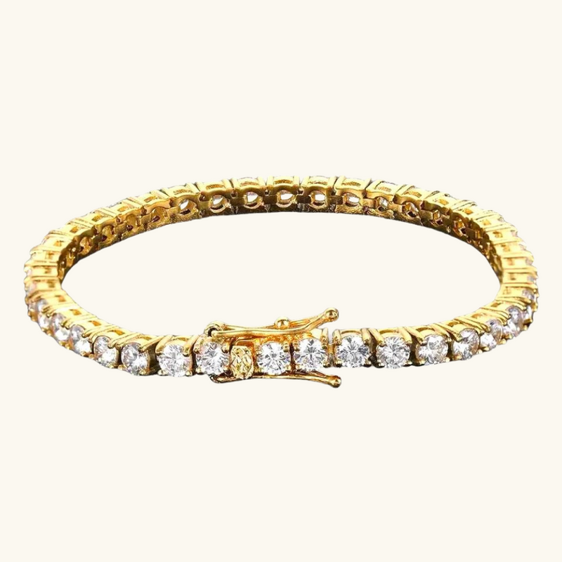 Tennis Gold Bracelet | Lisa