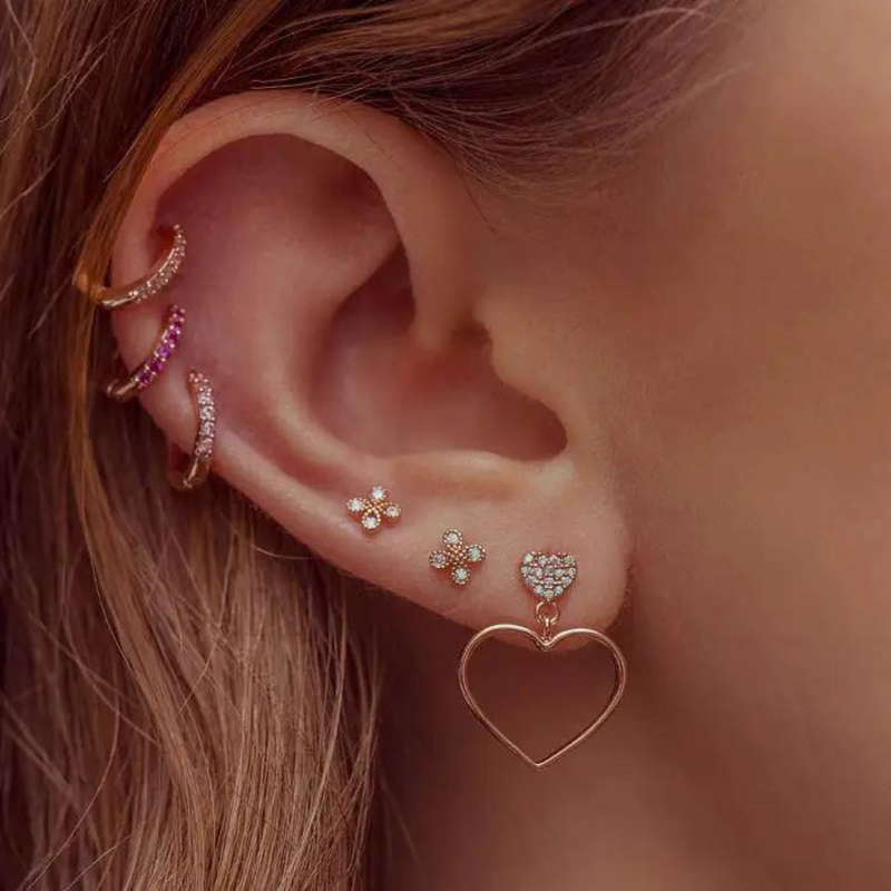 Gold hoop earrings | Brenda