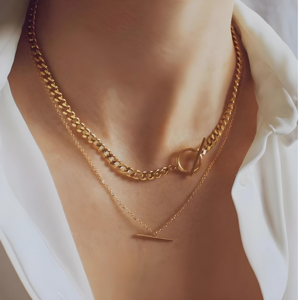 Gold Necklace | Stephanie