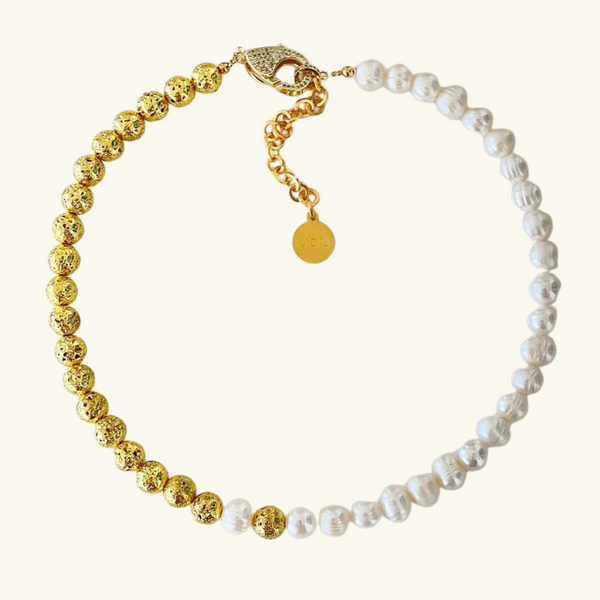 Gold Pearl Bracelet | Jane