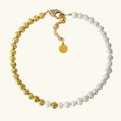 Gold Pearl Bracelet | Jane
