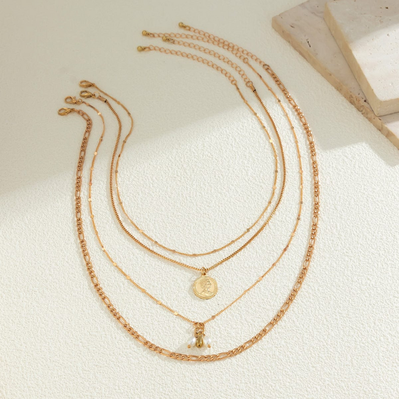Gold chains set | Alexandria