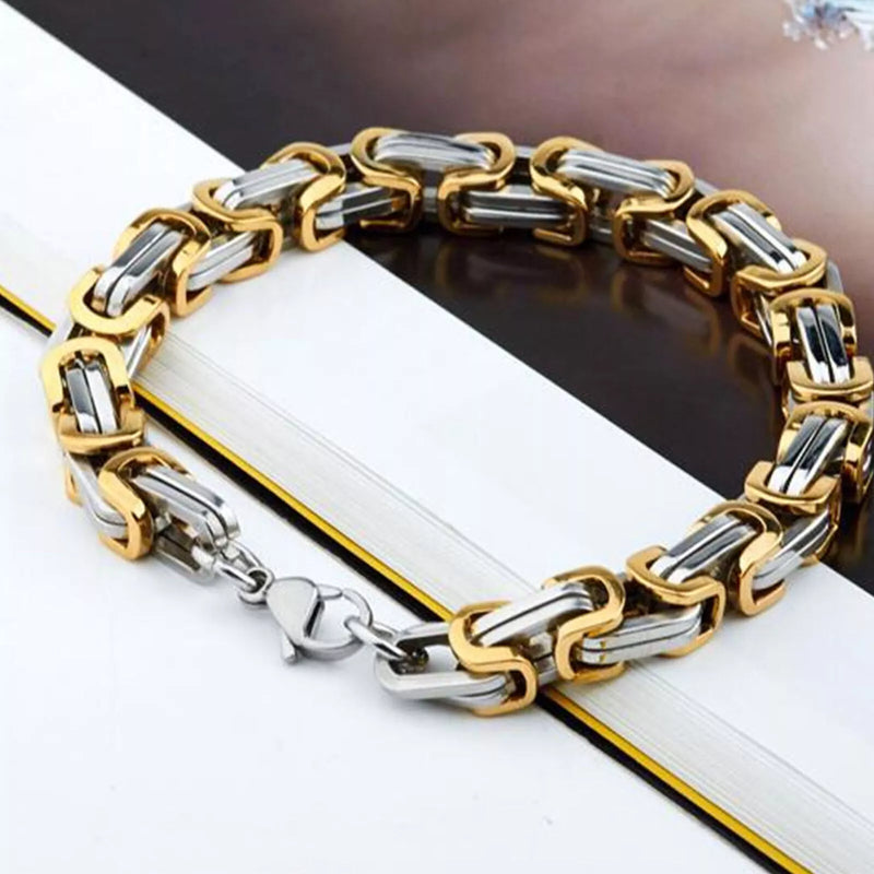 Silver link bracelet | Mark