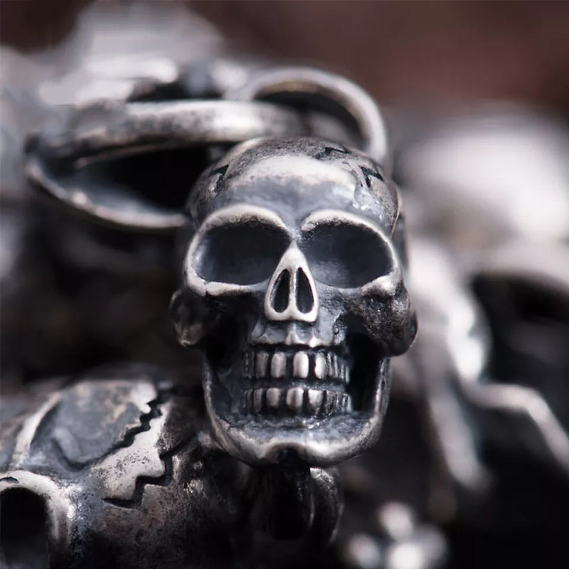 Silver bracelet | Skull